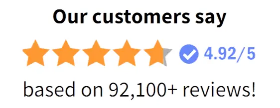 VitaVin 5 star ratings